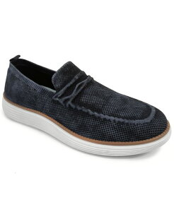 AJf~NX Y V[Y Xj[J[ Akademiks Men's Dayton Slip-On Sneakers Black ubN