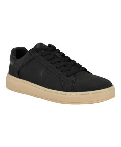 JoNC Y V[Y Xj[J[ [X Calvin Klein Men's Wonlin Lace-Up Casual Sneakers Black ubN