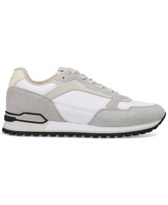 【送料無料】 ヒューゴボス メンズ スニーカー シューズ Men's Parkour Runner Sneakers Open White