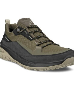 �G�R�[ �����Y �V���[�Y �X�j�[�J�[ Ecco Men's Ultra Terrain Waterproof Sneakers Black Tarmac �u���b�N