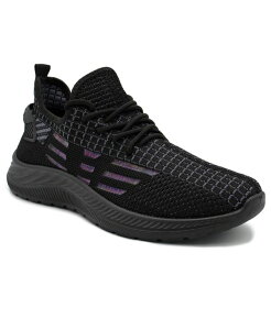 �A�J�f�~�N�X �����Y �V���[�Y �X�j�[�J�[ Akademiks Men's Flux Fashion Sneakers Black �u���b�N