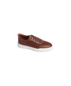 �}�[�N�W���Z�t�j���[���[�N �����Y �V���[�Y �X�j�[�J�[ Marc Joseph New York Mens Hudson Street Hands-Free Slip On Technology Fashion Sneakers Cognac faux leather
