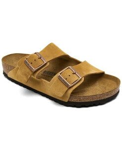 rPVgbN Y V[Y T_ XG[h U[ Birkenstock Men's Arizona Suede Leather Soft Footbed Casual Sandals from Finish Line Mink ~N