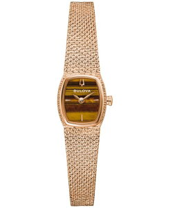 uo fB[X ANZT[ rv TVc Bulova Women's Goddess of Time Rose Gold-Tone Stainless Steel Bracelet Watch 17mm Rose Gold-tone S[h