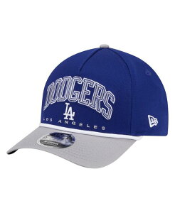 �j���[�G�� �����Y �A�N�Z�T���[ �X�q New Era Men's Royal/Gray Los Angeles Dodgers Arch 9FORTY A-Frame M-Crown Adjustable Hat Royal Gray �O���[