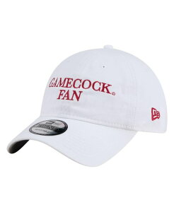 �j���[�G�� �����Y �A�N�Z�T���[ �X�q New Era Men's White South Carolina Gamecocks Fan 9TWENTY Adjustable Hat White �z���C�g
