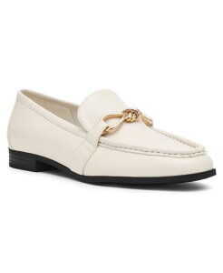 ANC fB[X V[Y pvX [t@[ Anne Klein Women's Beckett Knotted Bit Tailored Loafers Bone