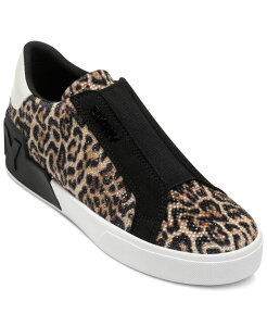 _i L j[[N fB[X V[Y Xj[J[ DKNY Women's Mindi Slip On Sneakers Natural/Black ubN