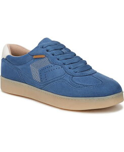 hN^[EV[ fB[X V[Y Xj[J[ [X Dr. Scholl's Women's Right On Round Toe Lace Up Sneakers Blue Microfiber u[