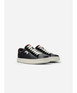 Jy[ fB[X V[Y Xj[J[ U[ Camper Runner Four Leather Sneakers Black ubN