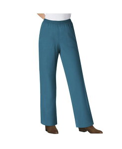 �E�[�}�� �E�B�Y�C�� ���f�B�[�X �{�g���X �f�j���p���c �v�` �f�j�� �W�[���Y Woman Within Petite Within Fineline Stretch Denim Wide-Leg Pull-On Jeans Deep teal �e�B�[��