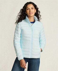 YGh fB[X AE^[ WPbgEu] _E WPbg Lands' End Women's Wanderweight Packable Down Jacket Soft ice blue u[