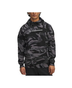 A_[A[}[ Y AE^[ p[J[EXEFbg vg t[X p[J[ Under Armour Men's UA Rival Fleece Printed Hoodie Black / / White zCg