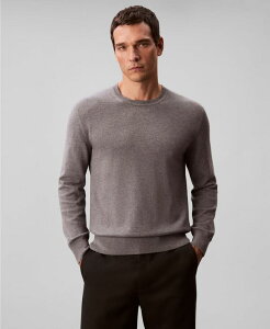 yz JoNC Y jbgEZ[^[ AE^[ Men's Supima Crewneck Sweater Medium Gray Heather