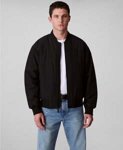 JoNC Y AE^[ WPbgEu] WPbg Calvin Klein Men's Hero Bomber Full-Zip Long Sleeve Jacket Black ubN