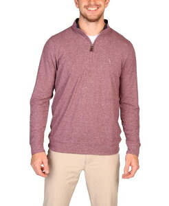�e�[���[�o�[�h �����Y �A�E�^�[ �j�b�g�E�Z�[�^�[ �n�[�t�W�b�v Tailorbyrd Brushed Mlange Super Soft Quarter Zip Heather plum �w�U�[