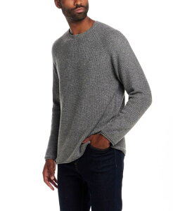 yz EFU[v[t Y jbgEZ[^[ AE^[ Men's Waffle Donegal Crewneck Sweater Gray Donegal