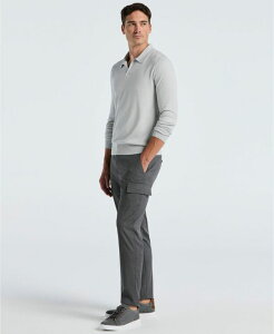 �y���[�G���X �����Y �{�g���X �J�W���A���p���c �J�[�S�p���c �p���c Perry Ellis Men's Standard Tapered Dress Cargo Pants Lava Smoke Heather �w�U�[