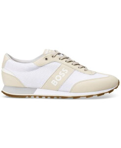 【送料無料】 ヒューゴボス メンズ スニーカー シューズ Men's Parkour Running Sneakers Open White