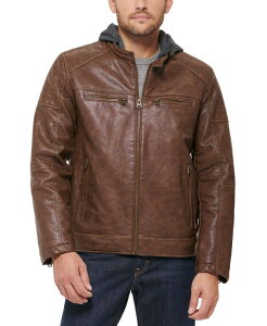 [oCX Y AE^[ WPbgEu] W[W[ WPbg Levi's Men's Jersey Hood Racer Jacket Saddle