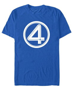 tBtXT Y gbvX TVc M[tBbg N[lbN Vc Fifth Sun Men's Fantastic 4 First Steps Regular Fit Crewneck T-Shirt Royal