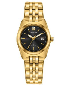 �V�`�Y�� ���f�B�[�X �A�N�Z�T���[ �r���v T�V���c Citizen Women's Classic Corso Stainless Gold-Tone Steel Bracelet Watch 27mm Gold-Tone �S�[���h