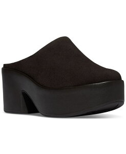 tBbgtbv fB[X V[Y pvX XG[h q[ FitFlop Women's Platfforms Suede Heeled Mules Chocolate Brown uE
