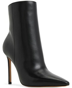 �A���h ���f�B�[�X �V���[�Y �u�[�c�E���C���u�[�c ALDO Women's Guavaberry Pointed Toe Booties Black Smooth �u���b�N