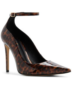 �A���h ���f�B�[�X �V���[�Y �p���v�X ALDO Women's Antigua Pointed Toe Pumps Brown Patent �u���E��