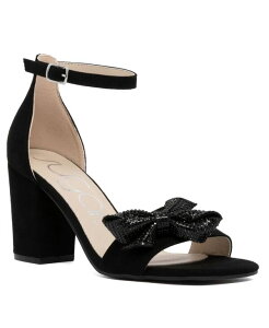 �V���K�[ ���f�B�[�X �V���[�Y �T���_�� Sugar Women's Macayla Bow Detail Dress Sandal Black �u���b�N