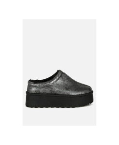 hO fB[X V[Y T_ vbgtH[ U[ tFCNU[ London Rag Lottys Faux Leather Platform Classic Slip-On Women No Color