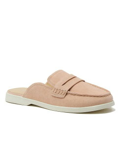 YGh fB[X V[Y T_ XG[h [t@[ Lands' End Women's Comfort Slip On Suede Penny Loafer Mules Antique blush ubV