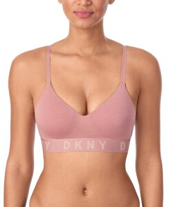�_�i �L������ �j���[���[�N ���f�B�[�X �A���_�[�E�F�A �u���W���[ DKNY Women's Cozy Boyfriend WireFree Bra DK4518 Rosewood