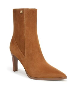 �t�����R�T���g ���f�B�[�X �V���[�Y �u�[�c�E���C���u�[�c Franco Sarto Women's Appia Pointed Toe Dress Booties Saddle Brown Suede �u���E��