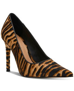 �X�e�B�[�u �}�f�� ���f�B�[�X �V���[�Y �p���v�X Steve Madden Women's Reya Pointed-Toe Pumps Zebra Hair Calf �A�j�}��