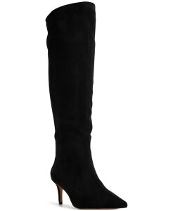 Ah fB[X V[Y u[cECu[c ALDO Women's Kaylynn Knee High Pointed Toe Boots Black Suede ubN
