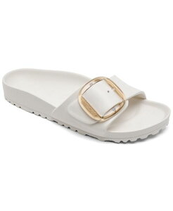 rPVgbN fB[X V[Y Xj[J[ T_ Birkenstock Women's Madrid Big Buckle EVA Sandals from Finish Line Eggshell