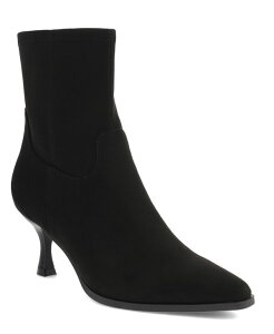~A fB[X V[Y u[cECu[c q[ MIA Women's Aletta Pointed Toe Kitten Heel Dress Booties Black ubN