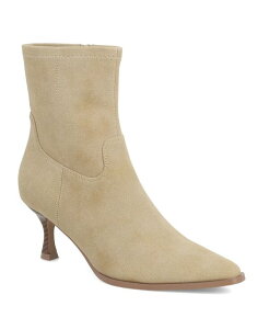 ~A fB[X V[Y u[cECu[c q[ MIA Women's Aletta Pointed Toe Kitten Heel Dress Booties Sand Th