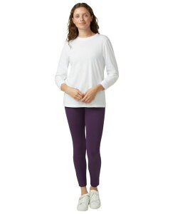 q[ fB[X {gX MX vXTCY fj Hue Classic Stretch Denim Leggings Regular & Plus Sizes Purple Pennant p[v