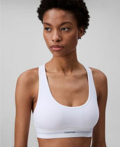 JoNC fB[X A_[EFA uW[ Calvin Klein Women's Lightly Lined Bralette QF8018 Black ubN