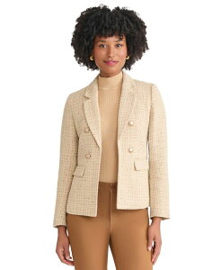 W[Yj[[N fB[X AE^[ WPbgEu] XG[h WPbg Jones New York Women's Faux Double Breasted Suede Jacket PXS-XL Beigekhaki
