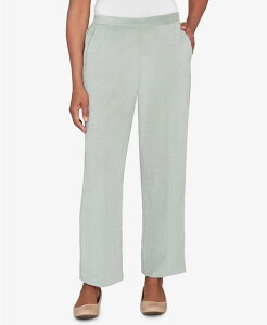 Atbh _i[ fB[X {gX JWApc Alfred Dunner Petite Stockbridge Pull-On Corduroy Flat Front Short Length Pants Sage