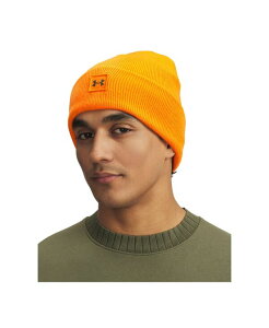 A_[A[}[ Y ANZT[ Xq Under Armour Men's Halftime Beanie Squad Orange IW