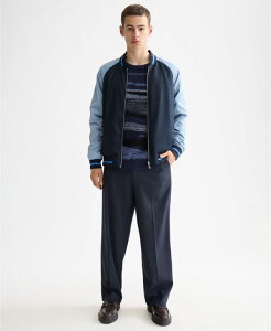 XRb`Ah\[_ Y AE^[ WPbgEu] WPbg SCOTCH & SODA Men's Reversible Bomber Jacket Sky Captain