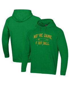 A_[A[}[ Y AE^[ p[J[EXEFbg t[X p[J[ Under Armour Men's Green Notre Dame Fighting Irish 2025 Sideline Rival Fleece Hoodie Green O[