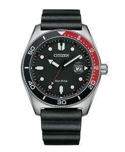 �V�`�Y�� ���f�B�[�X �A�N�Z�T���[ �r���v Citizen Eco-Drive Men's Sport Casual Black Polyurethane Strap Watch 43mm Silver �V���o�[