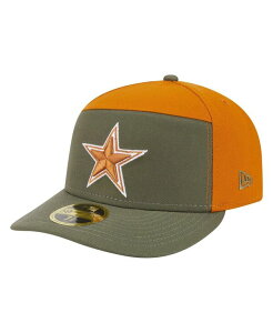 �j���[�G�� �����Y �A�N�Z�T���[ �X�q New Era Men's Olive/Brown Dallas Cowboys 2-Tone Color Pack Split Panel 59FIFTY Fitted Hat Olive Brown �I���[�u