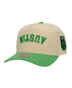 �~�b�`�F��&�l�X �����Y �A�N�Z�T���[ �X�q �_�E�� Mitchell & Ness Men's Green/Royal Austin FC Upside Down Pro Pinch Snapback Hat Green Royal �O���[��
