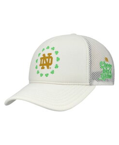 A_[A[}[ Y ANZT[ Xq X|[cX^C Under Armour Men's Cream Notre Dame Fighting Irish Cheer Her Name Sport style Foam Adjustable Hat Cream N[